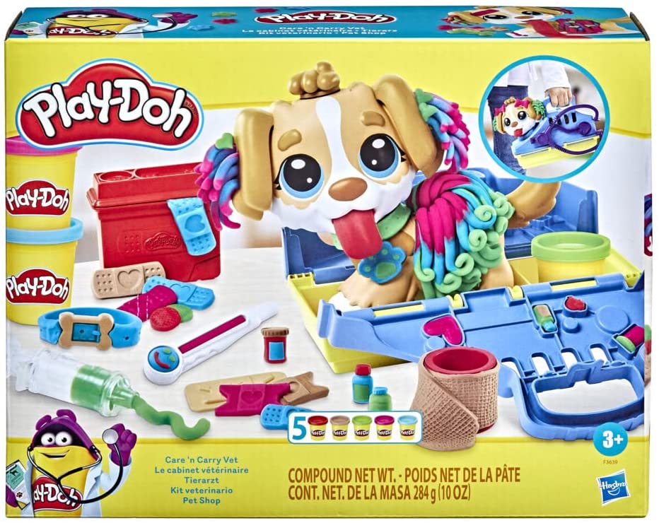 Hasbro - Play-Doh Care N Carry Vet