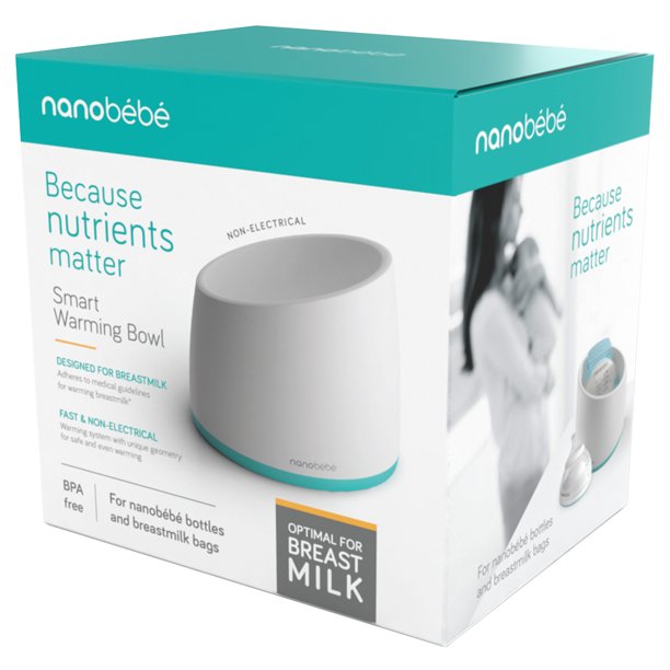 Nanobebe - Breastmilk Bottle Warming Bowl - Teal
