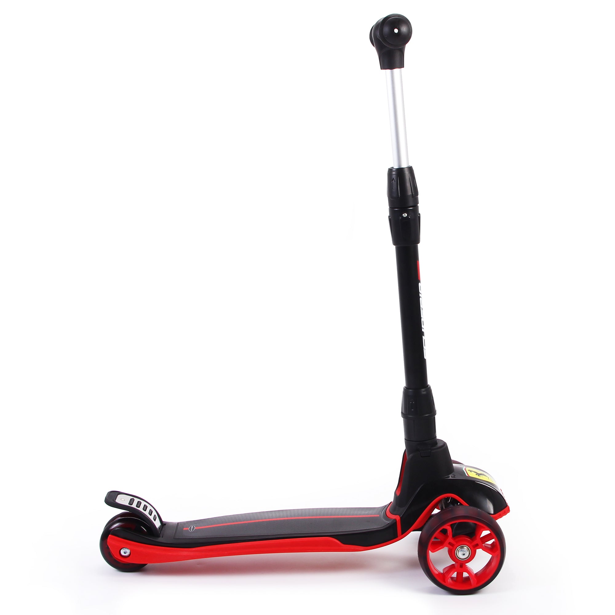 Ferrari - 3 Wheel Foldable Twist Scooter (Black)