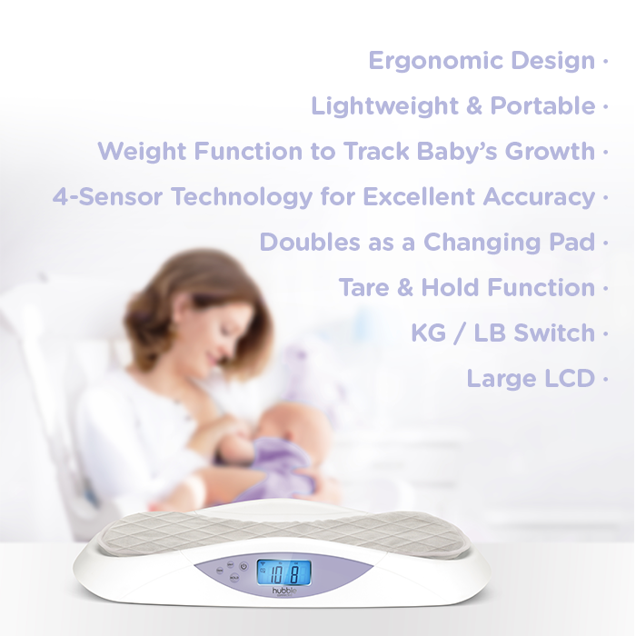 Hubble  Grow Smart Baby Scale with Bluetooth