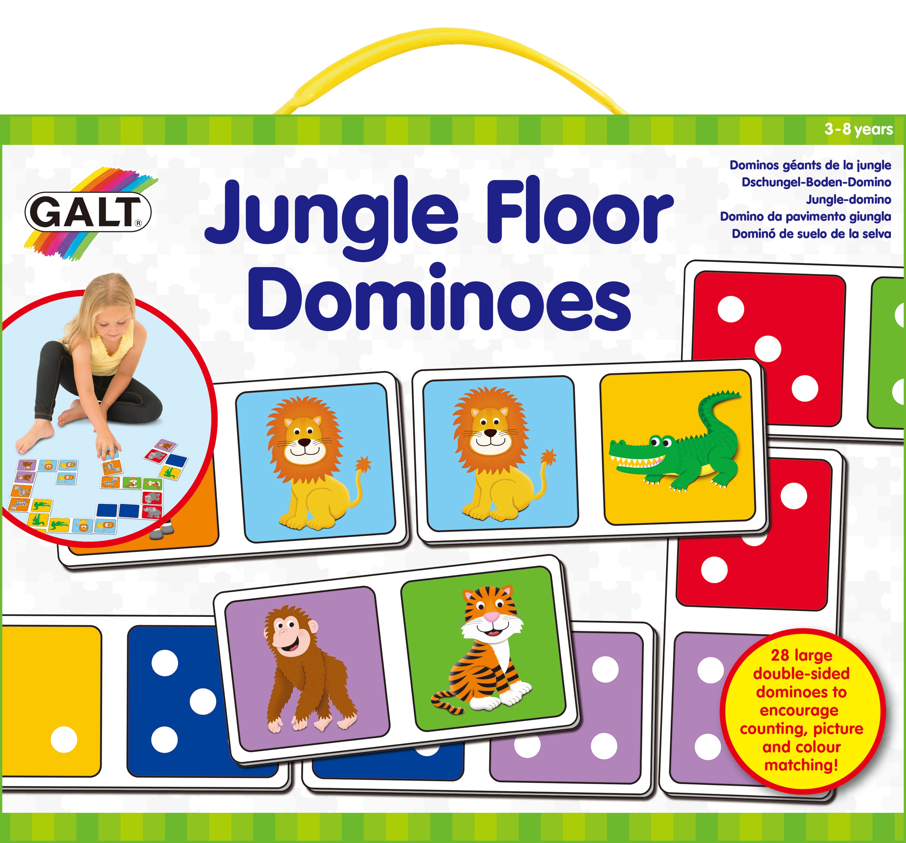 Galt - Jungle Floor Dominoes