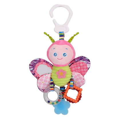 Little Angel Baby Plush Soft Rattle - Butterfly