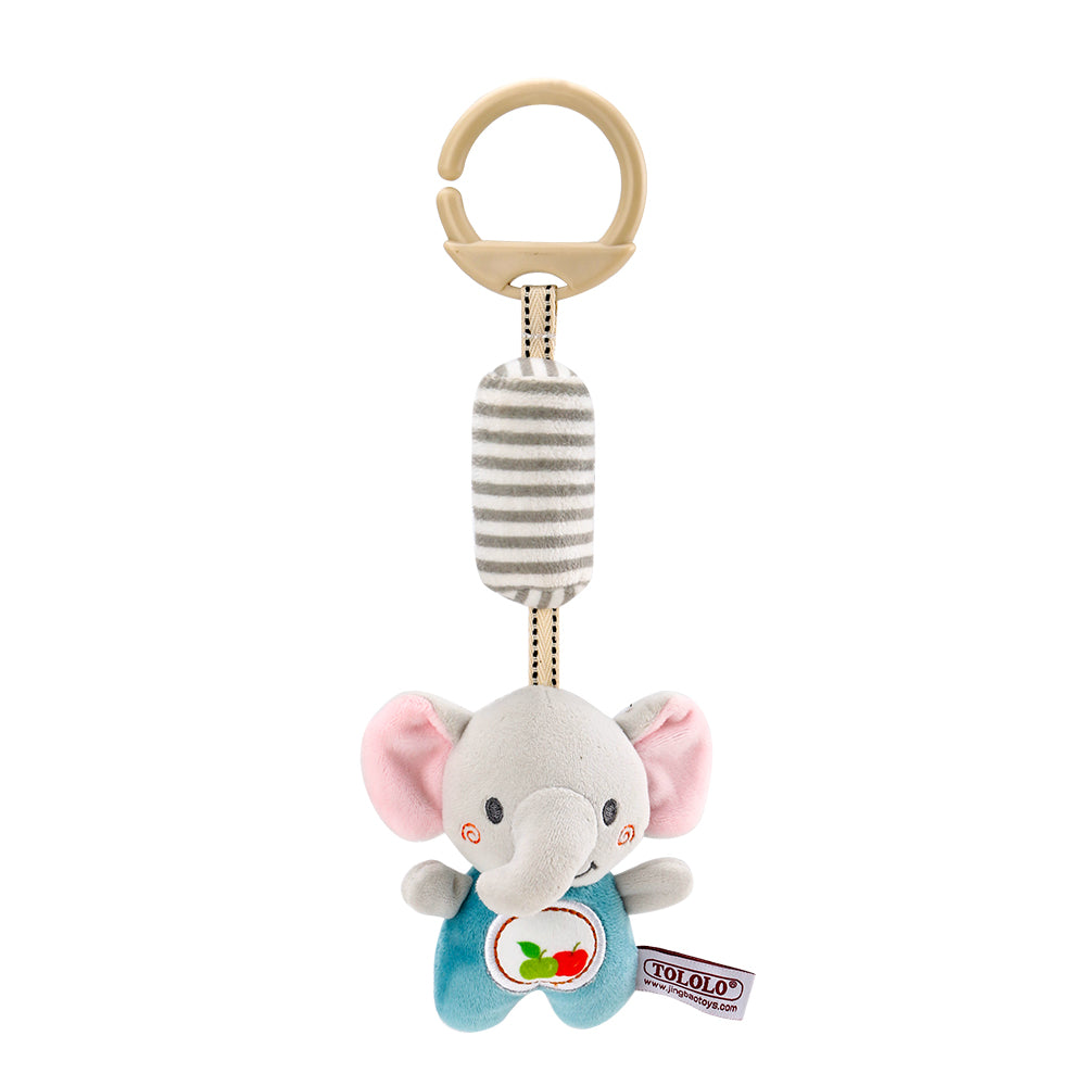 Small Plain-Colored Wind Chimes-Elephant