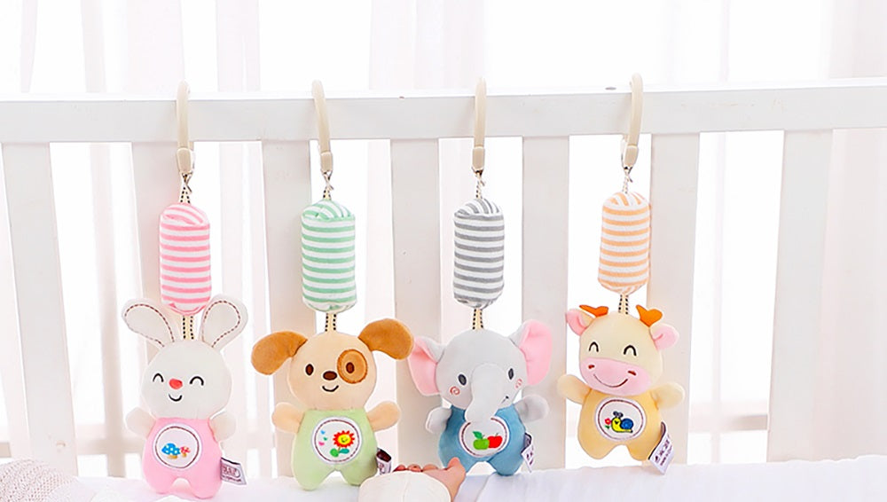 Small Plain-Colored Wind Chimes-Dog