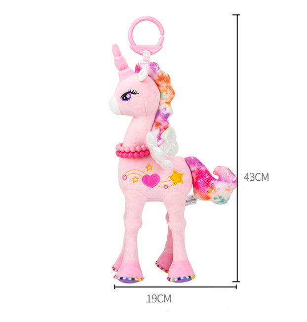 Pink Standing Flying Horse