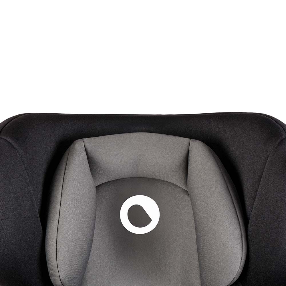 <tc>مقعد سيارة للأطفال ليونيلو باستيان 360 درجة (رمادي، قاعدة بيضاء)</tc>