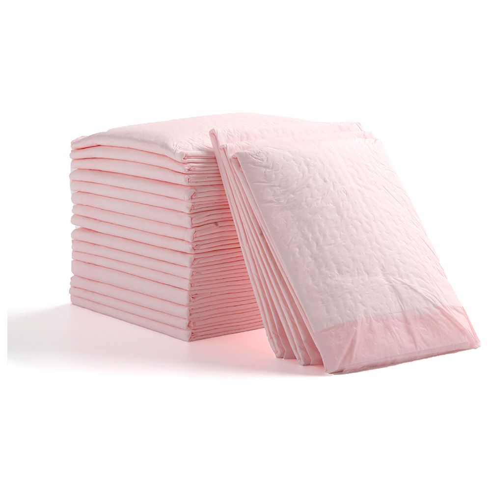 Little Story - Disposable Diaper Changing Mats - Pack of 50pcs (Pink)