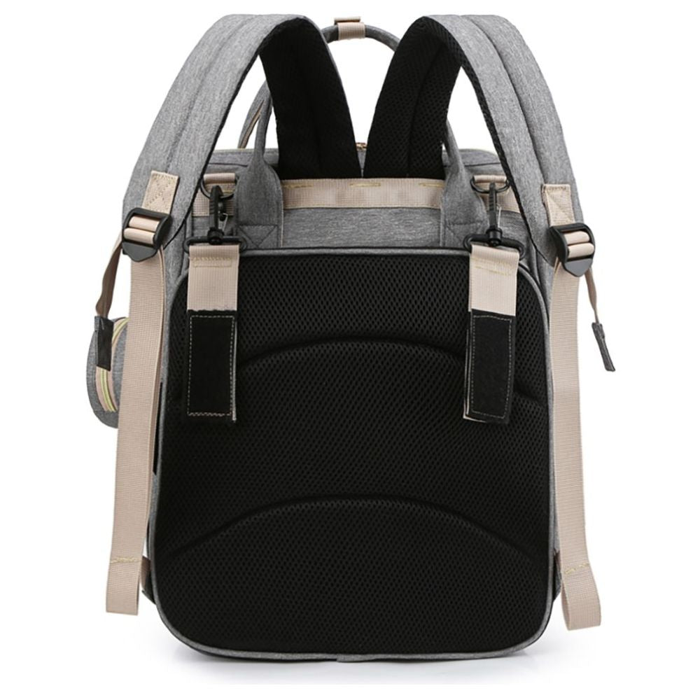 Little Story - Diaper Bag with Pacifier Pouch (Grey)