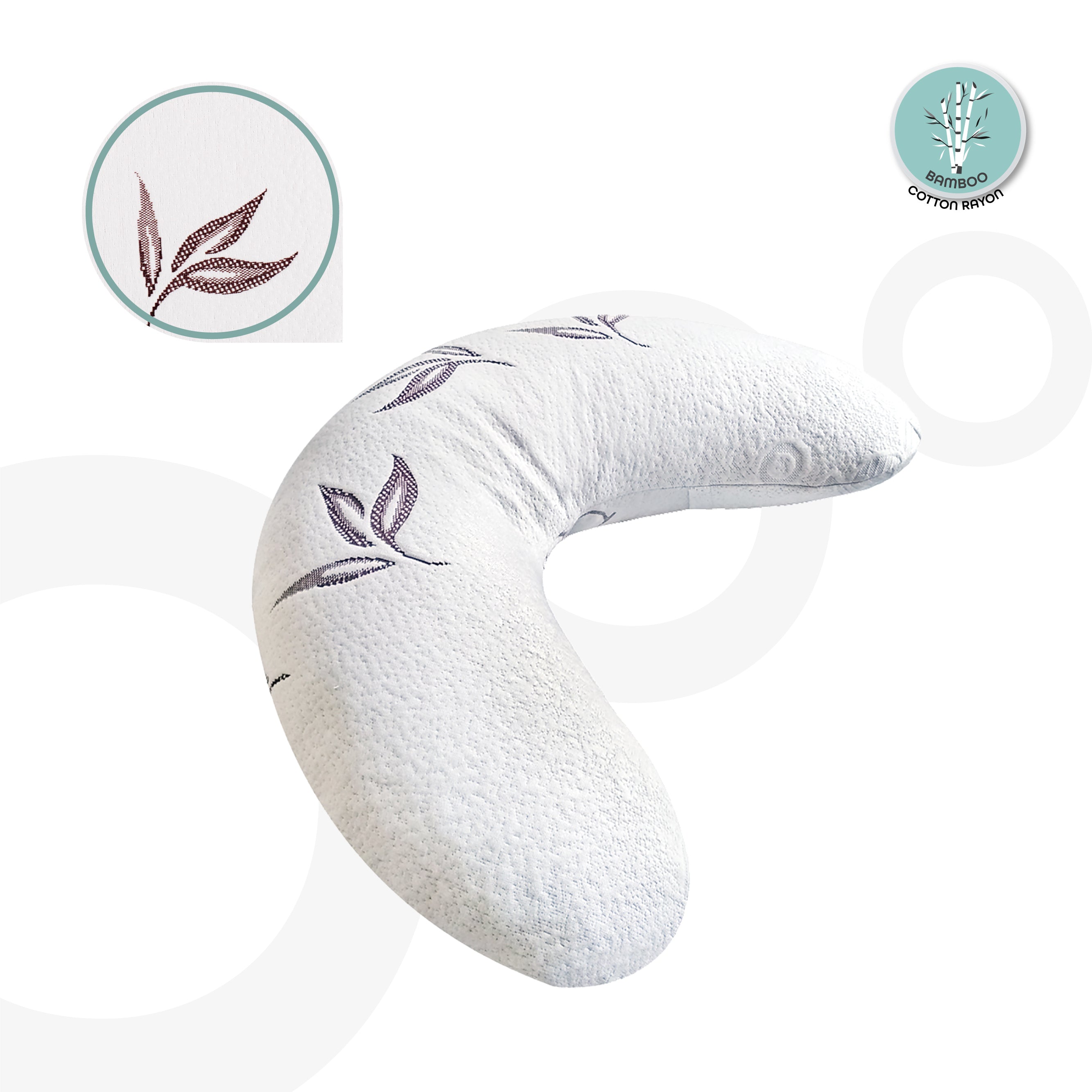 Moon - Heat Regulating Support Pillow With Bamboo Rayon