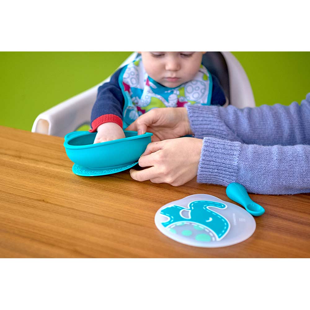 Marcus & Marcus Suction Bowl with Lid - Ollie