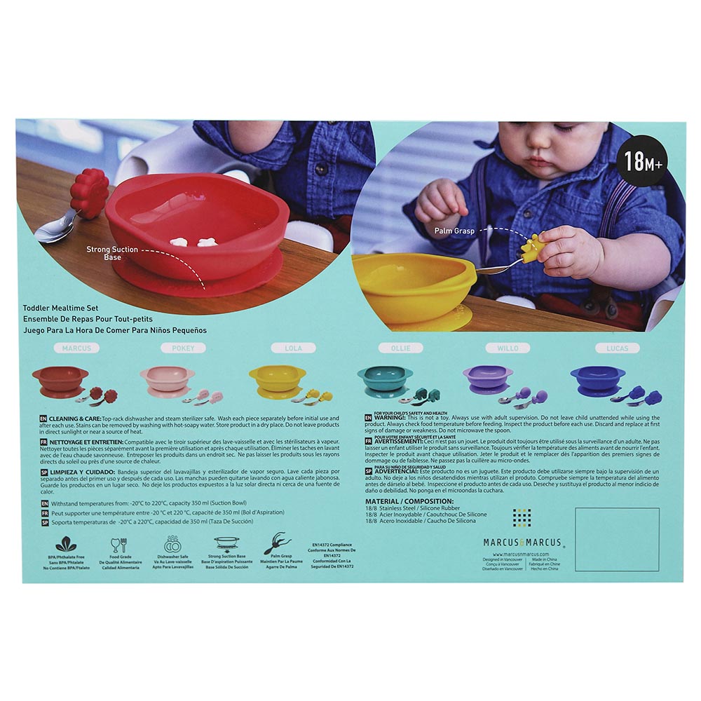 Marcus & Marcus Toddler Mealtime Set - Ollie