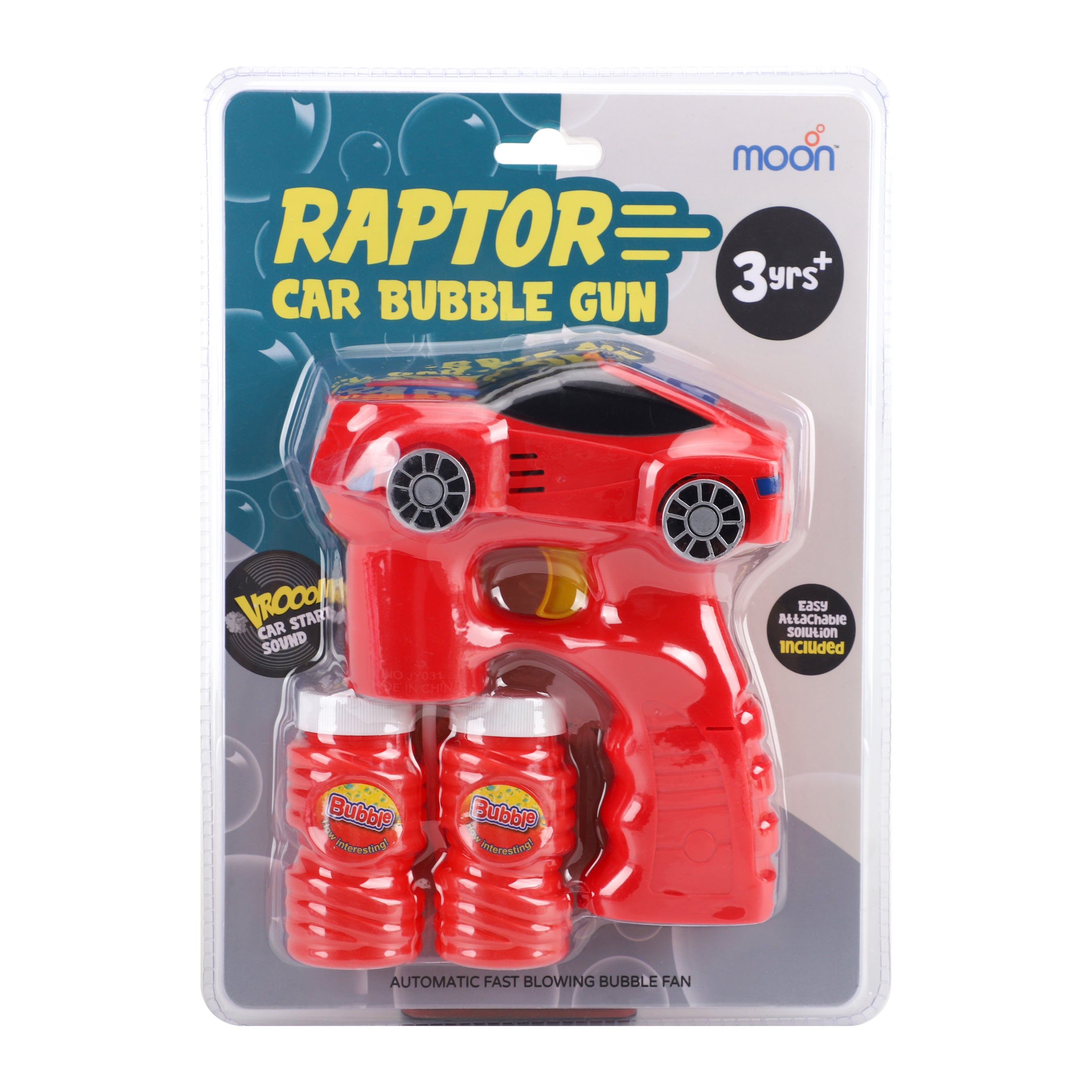 Moon - Raptor  Bubble Toys (Red)