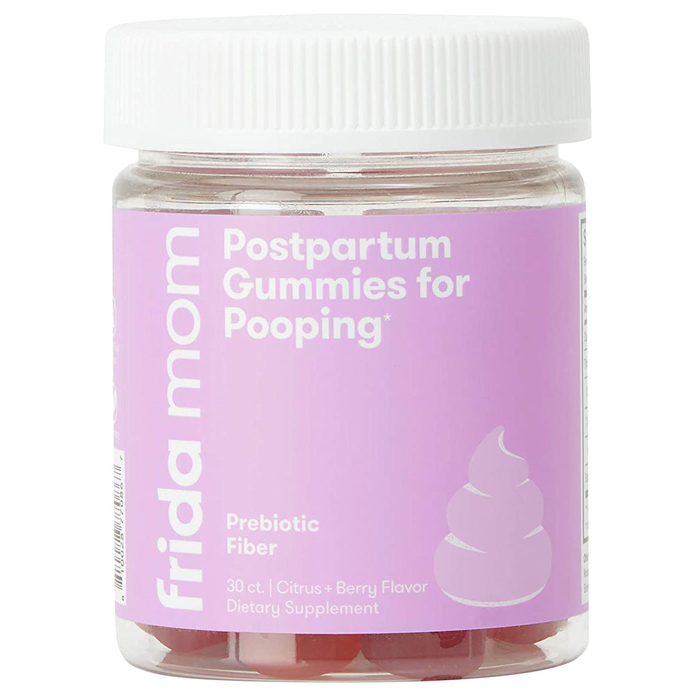 Frida Mom Postpartum Gummies for Pooping (30 Count)
