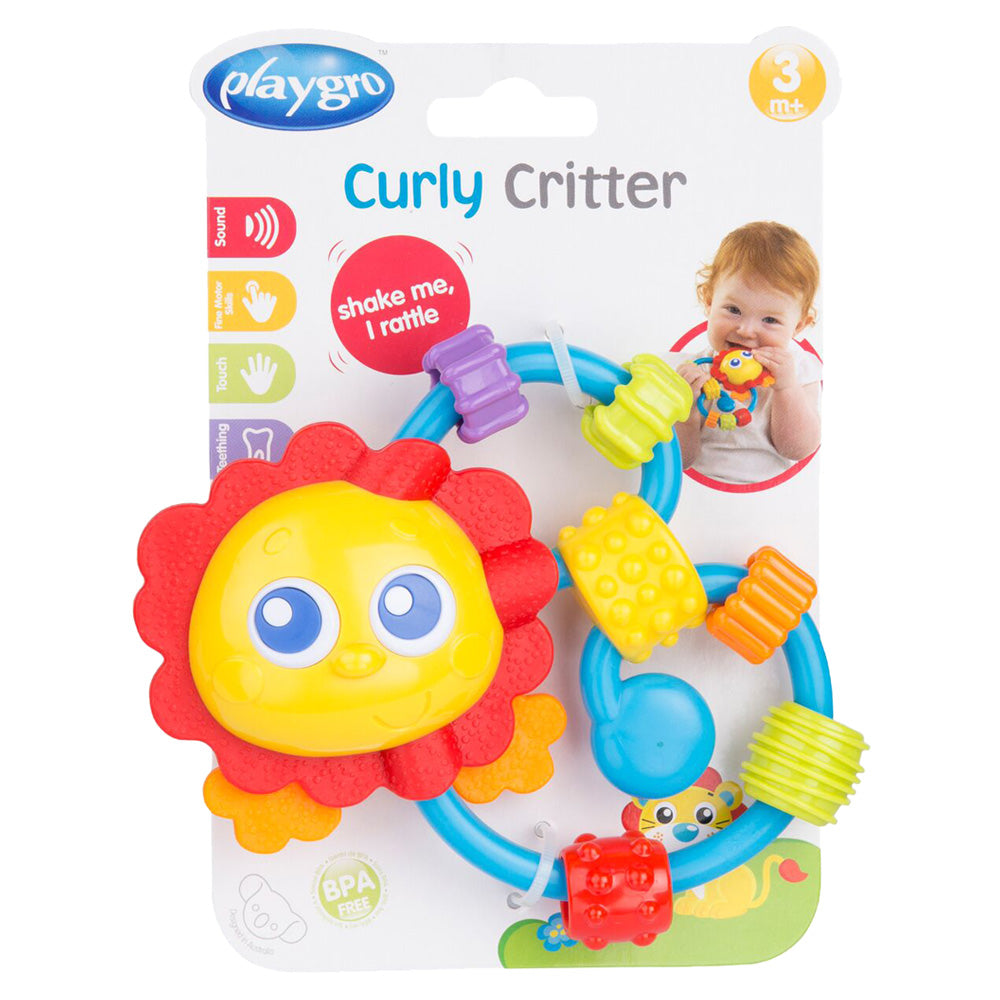 Playgro - Curly Critters - Lion