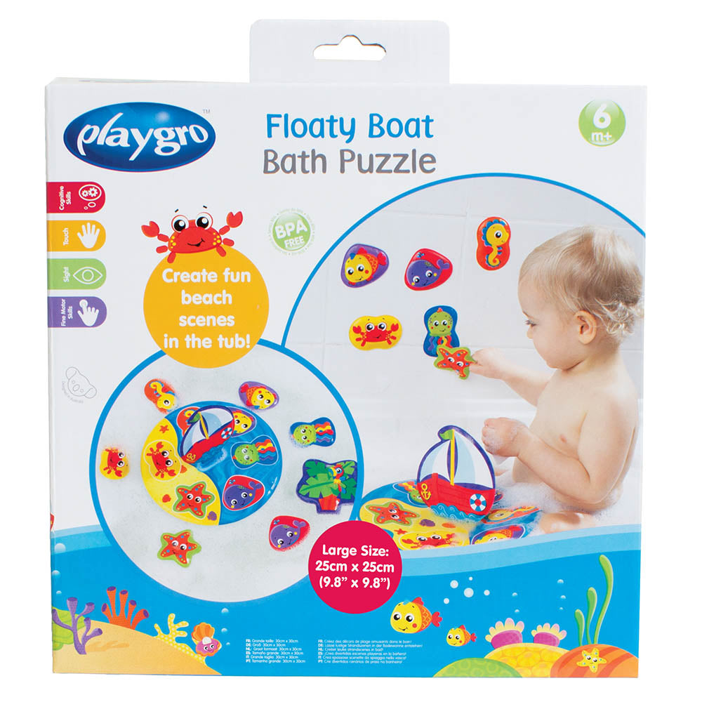 Floaty Boat Bath Puzzle Playgro