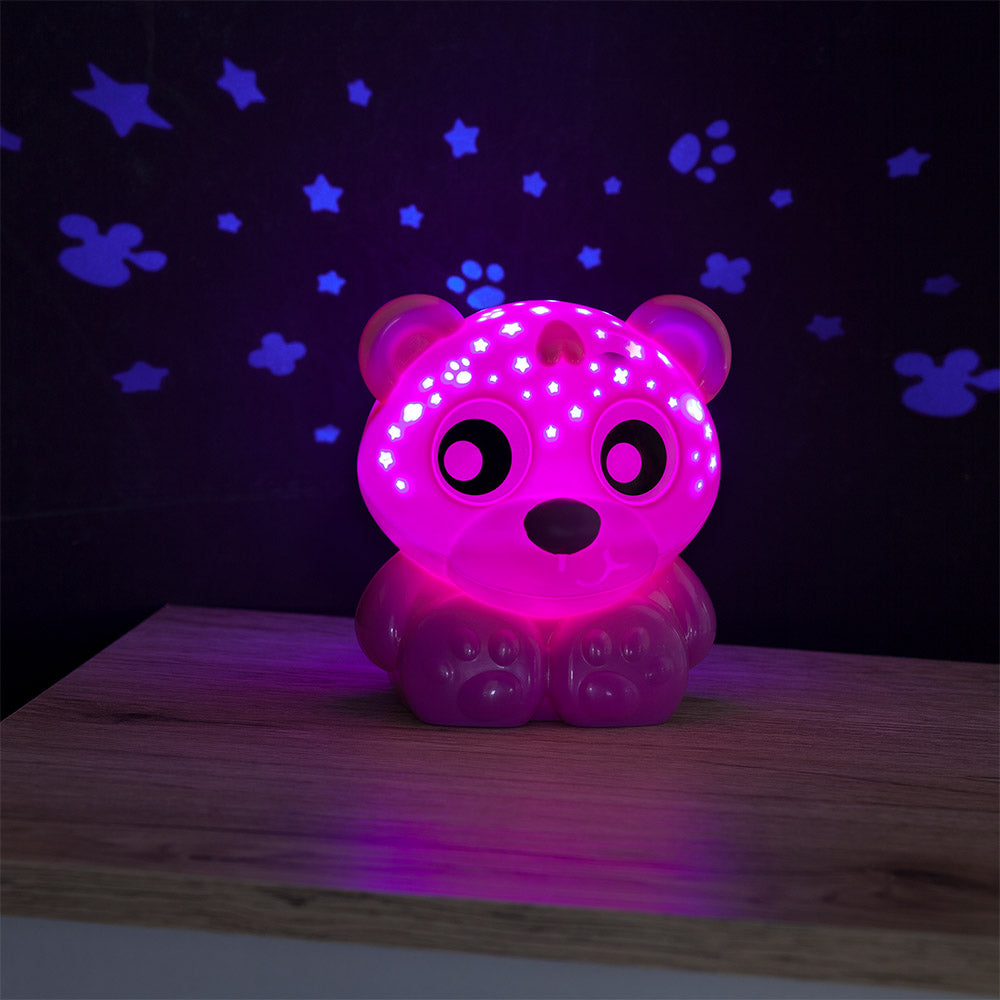 Playgro - Goodnight Bear Night Light And Projector (Pink)