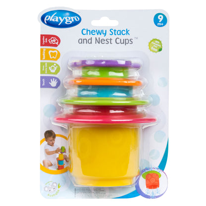 Playgro Chewy Stack And Nest Cups