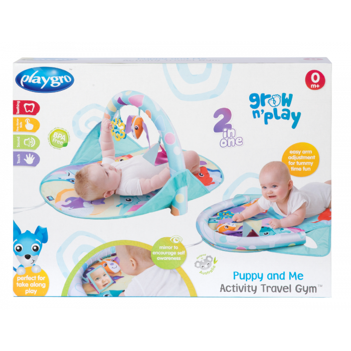 Puppy And Me Activity Travel Gym Playgro