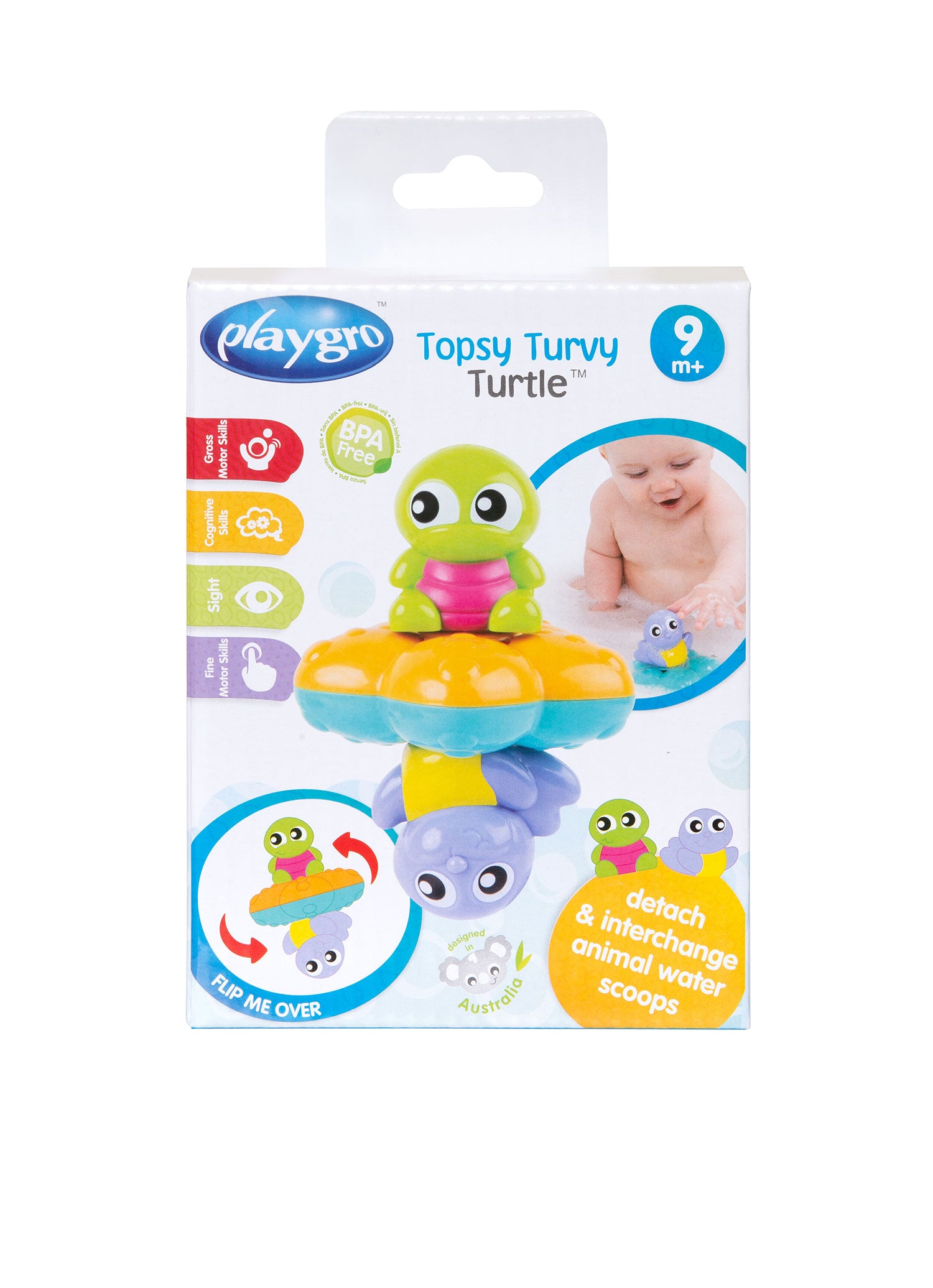 Topsy Turvy Turtle Playgro