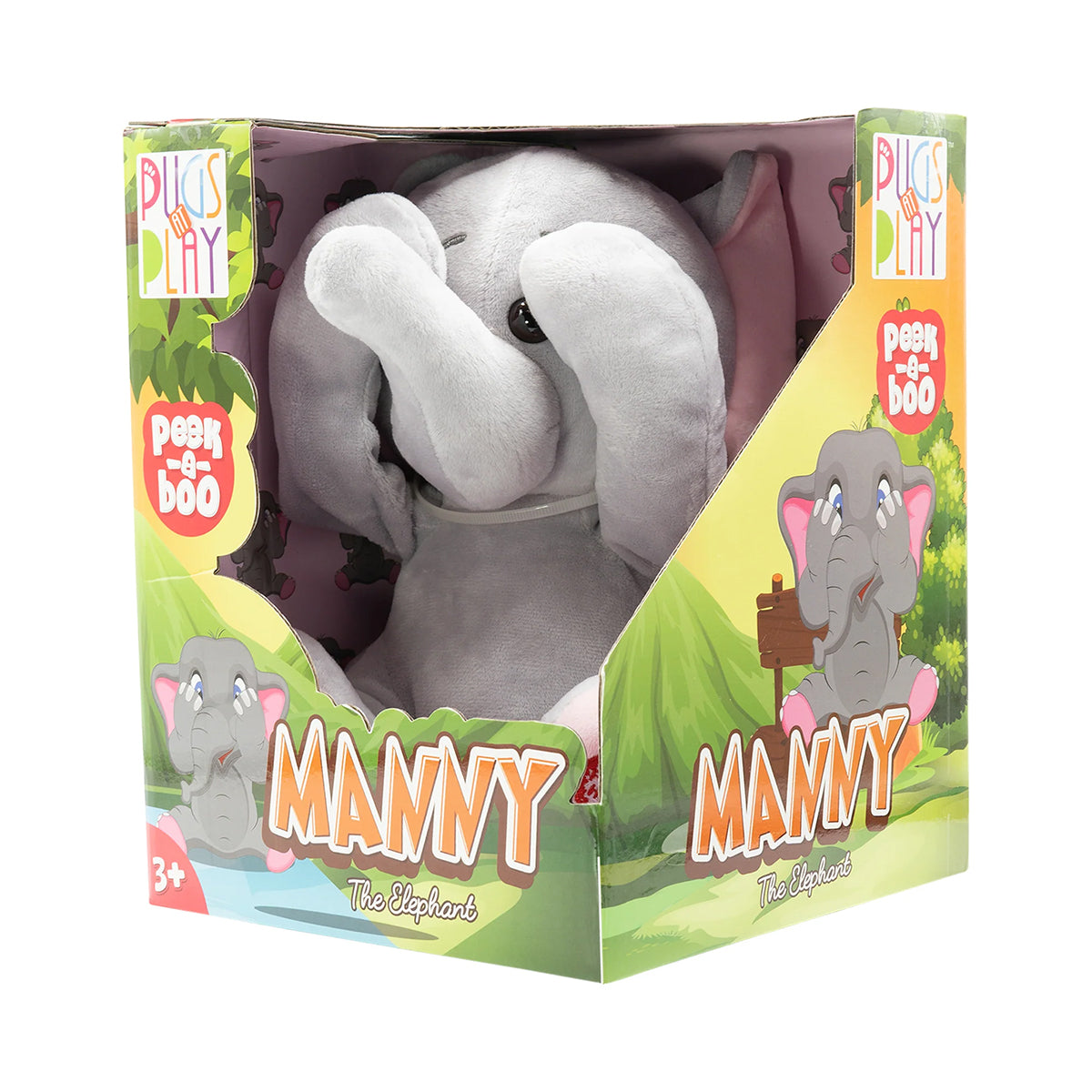 Peek A Boo Manny Elephant