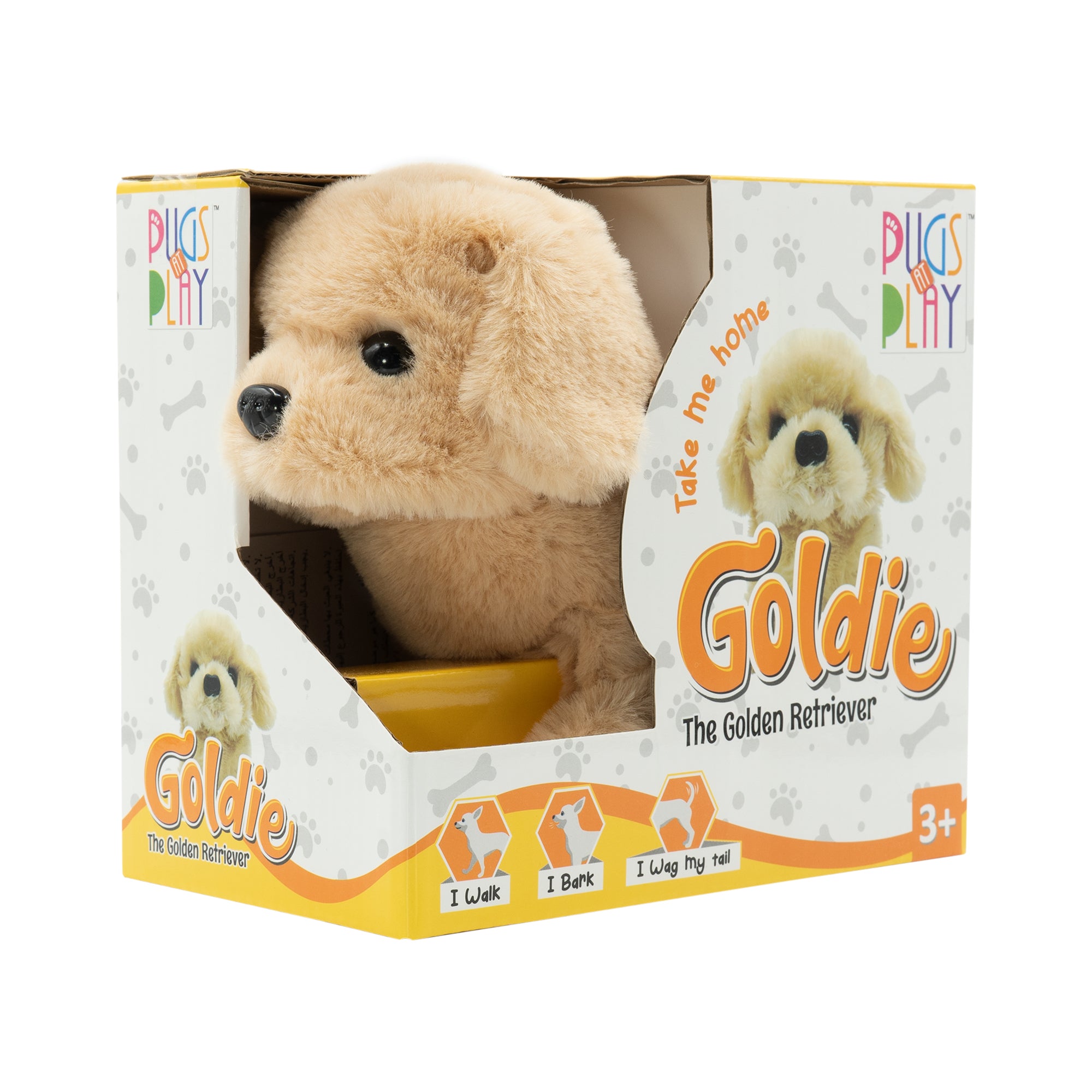 Goldie -Mechanical Dog-Walking,Barking And Waging
