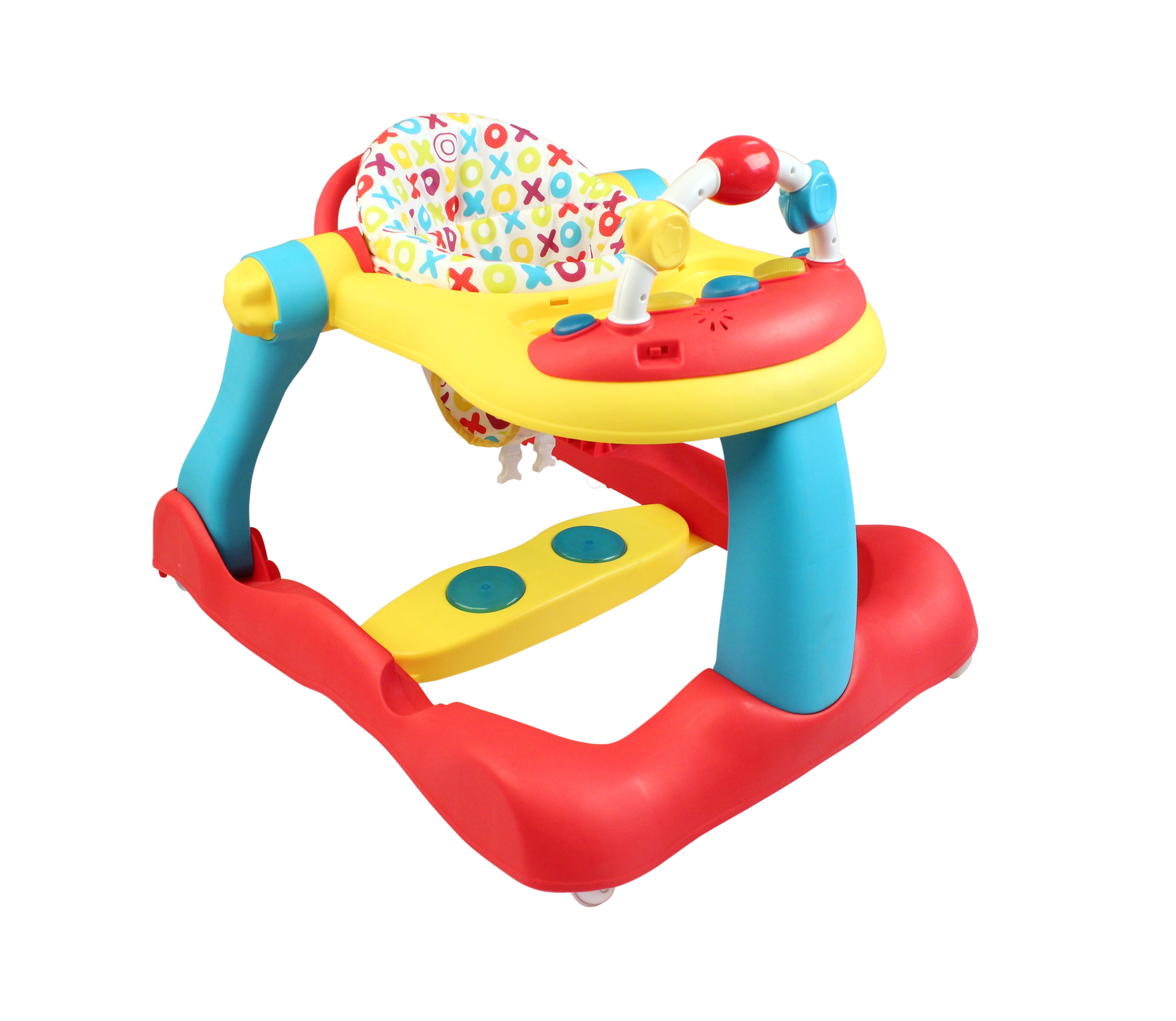 Creative Baby Bounce Steps 3 in 1 Walker (Red)
