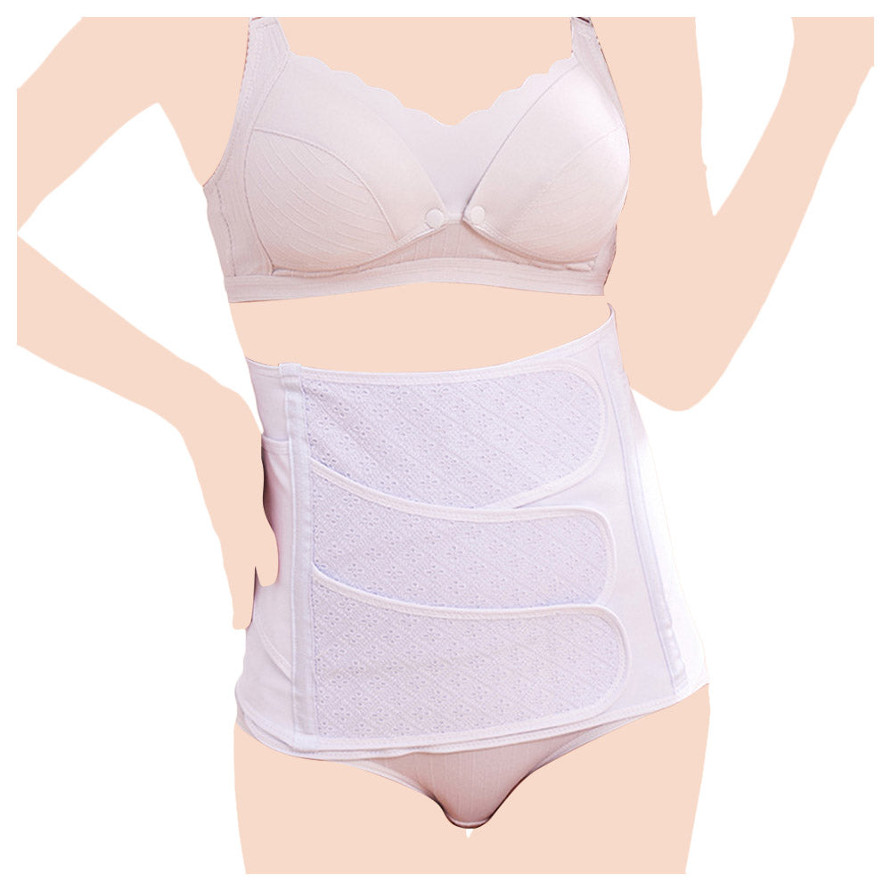 Sunveno - Breathable Postpartum Abdominal Belt - White