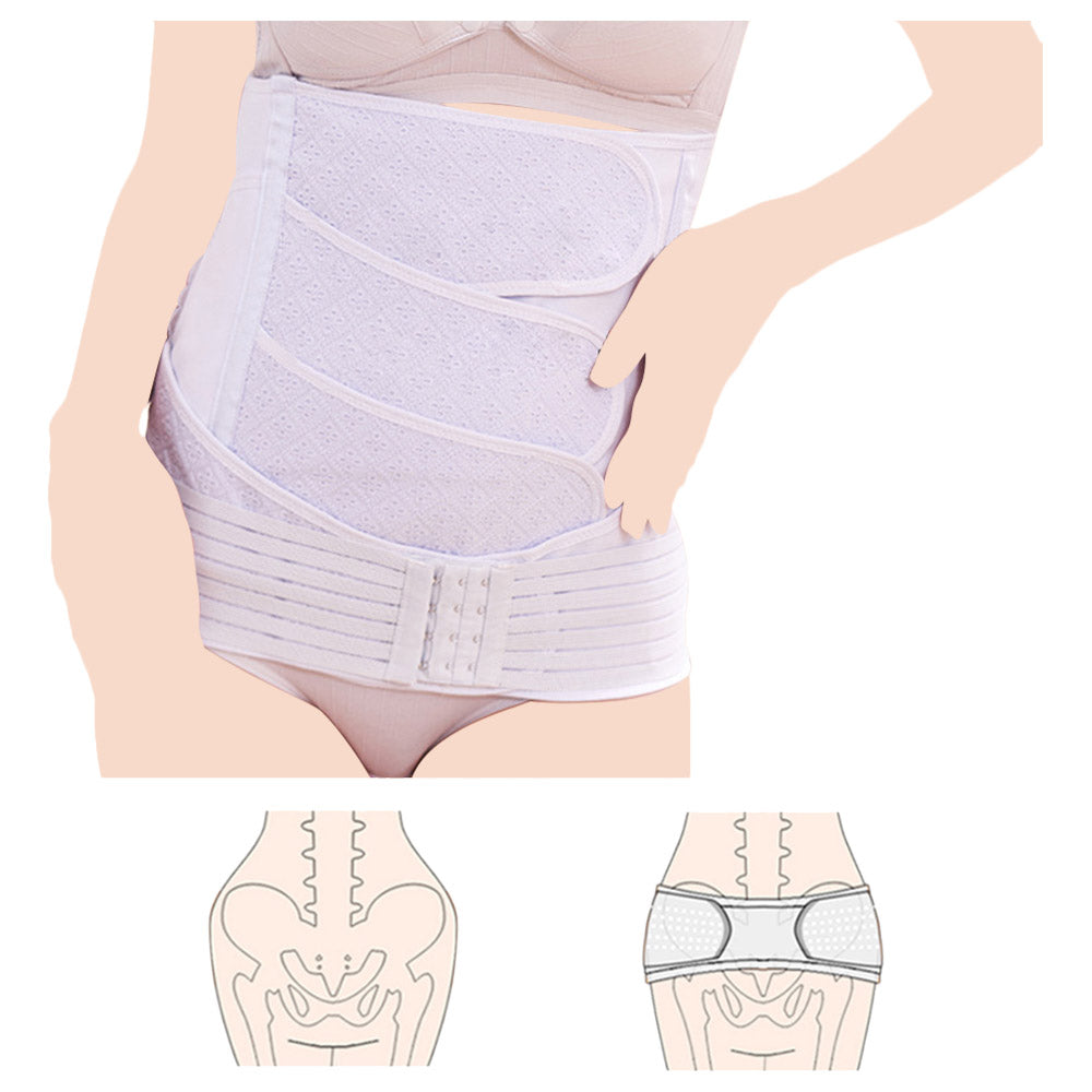 Sunveno - Breathable Postpartum Abdominal Belt - (Blue)