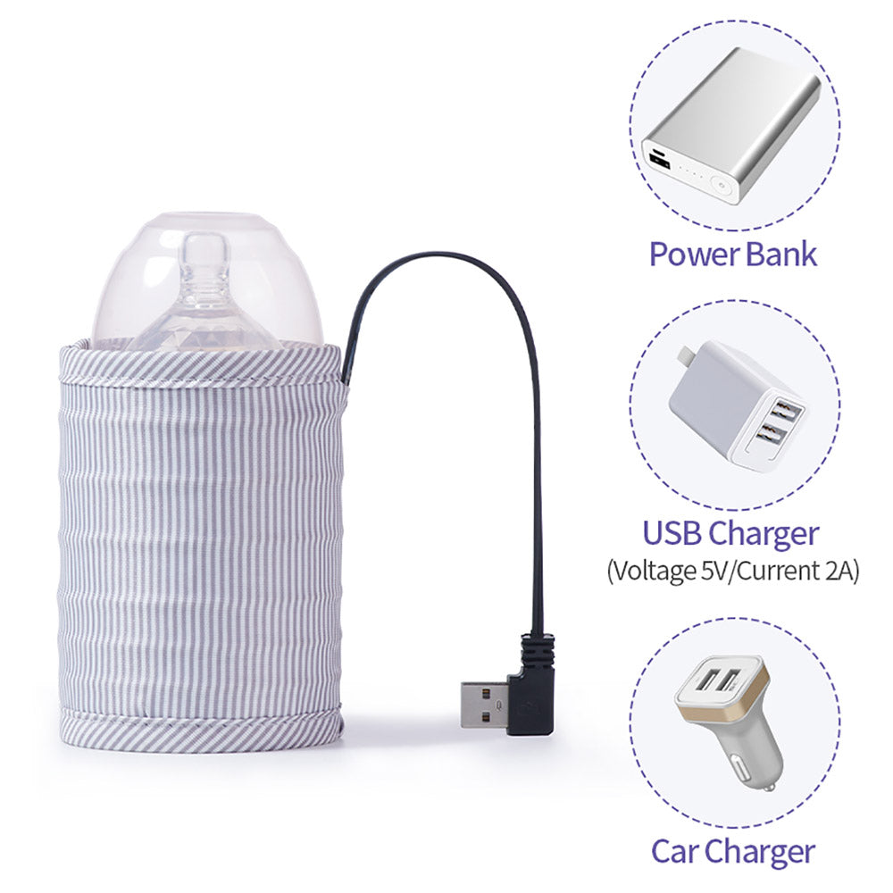 Sunveno - Travel USB Milk Bottle Warmer (Grey)