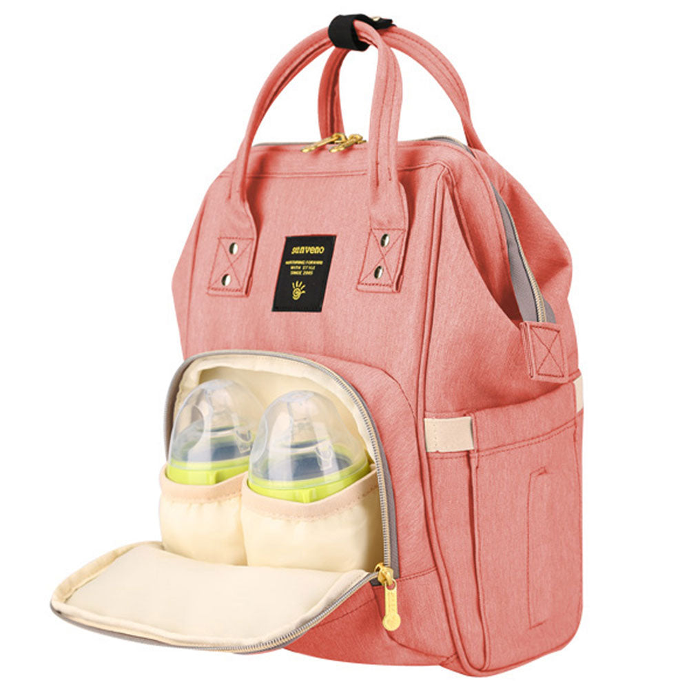 Sunveno - Diaper Bag - Medium (Pink)