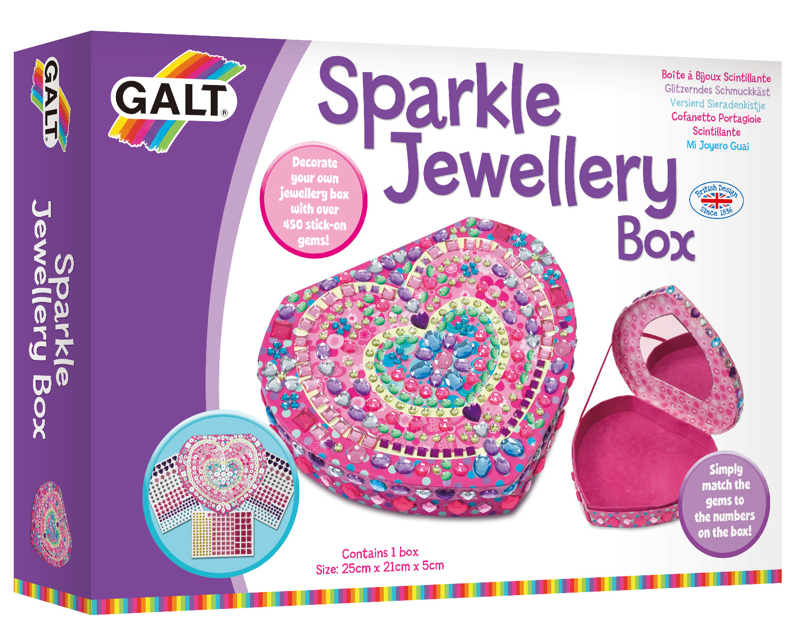 Galt - Sparkle Jewellery Box