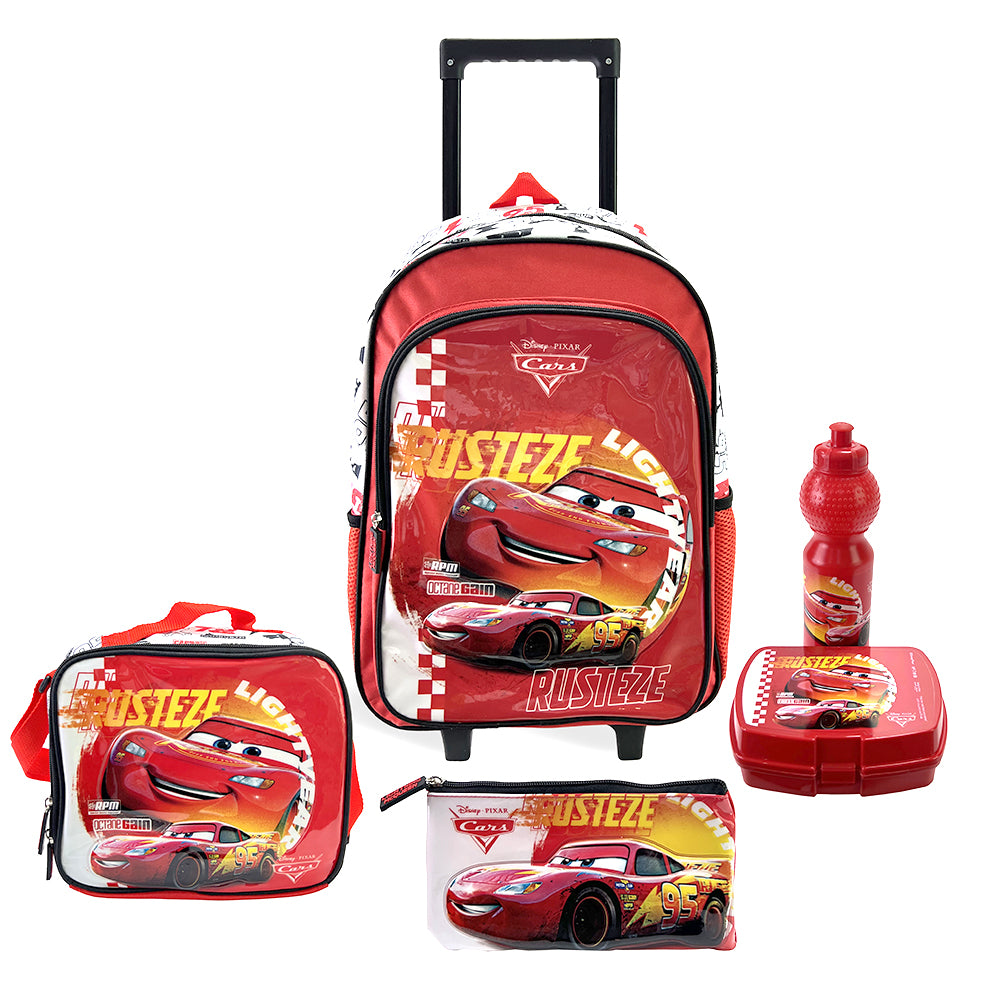 Disney Cars Mr. Rusteze 18" 5-in-1 Trolley Box Set