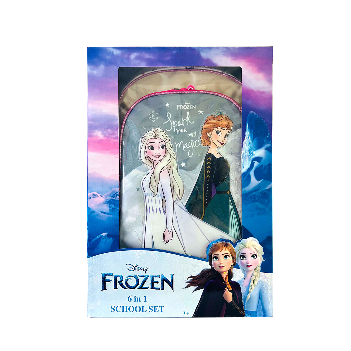 Disney Frozen Spark Your Own Magic 16" 6-in-1 Trolley Box Set