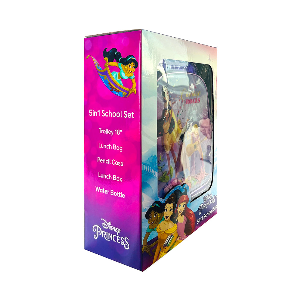 Disney Princess Courage Rocks 18" 5in1 Trolley Box Set