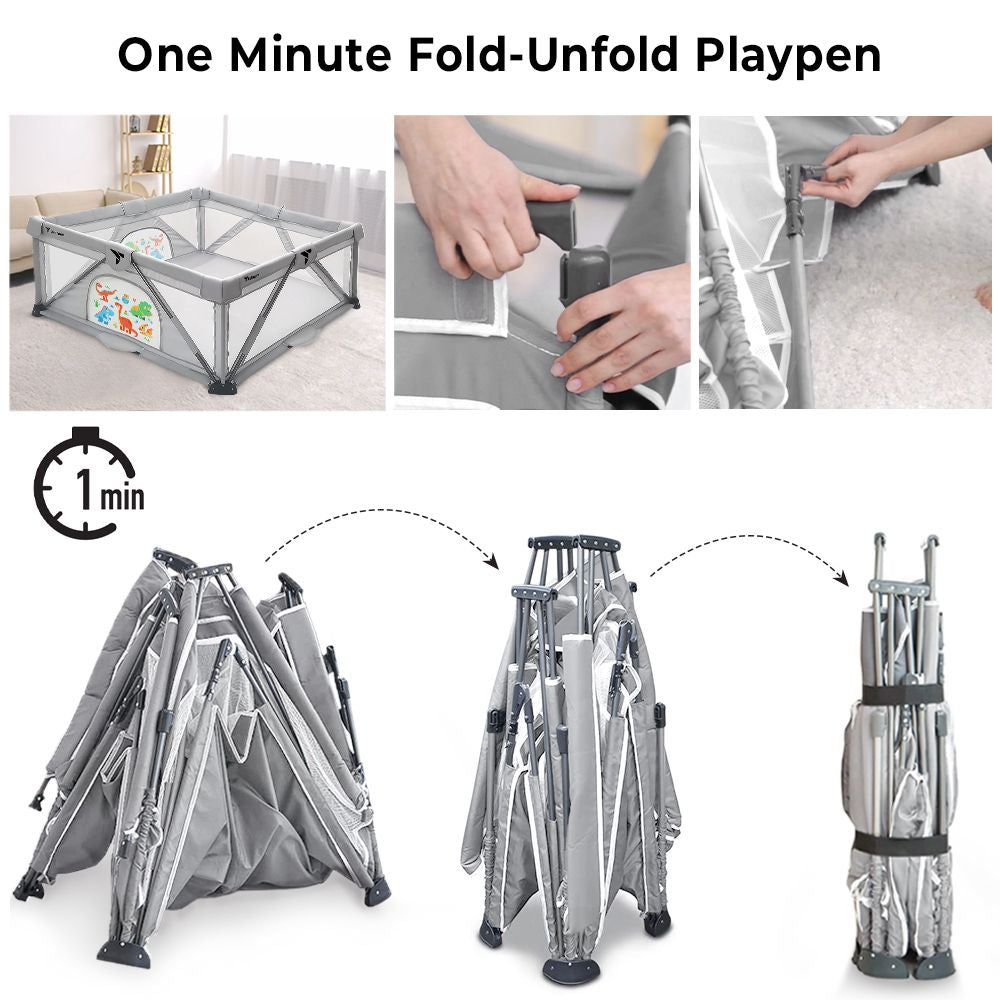 Teknum - One-Minute Fold-Unfold Playpen