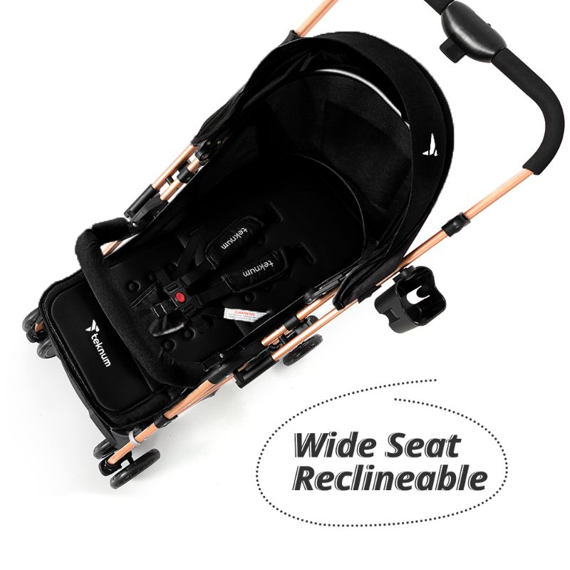 Teknum - Reversible Trip Stroller (Black)