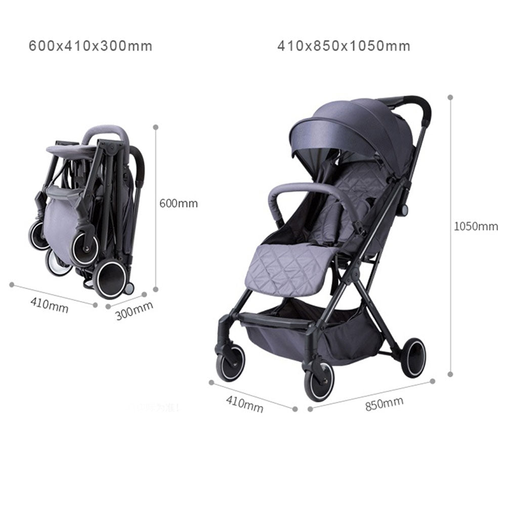 Teknum - Travel Lite Stroller SLD (Dark Grey)