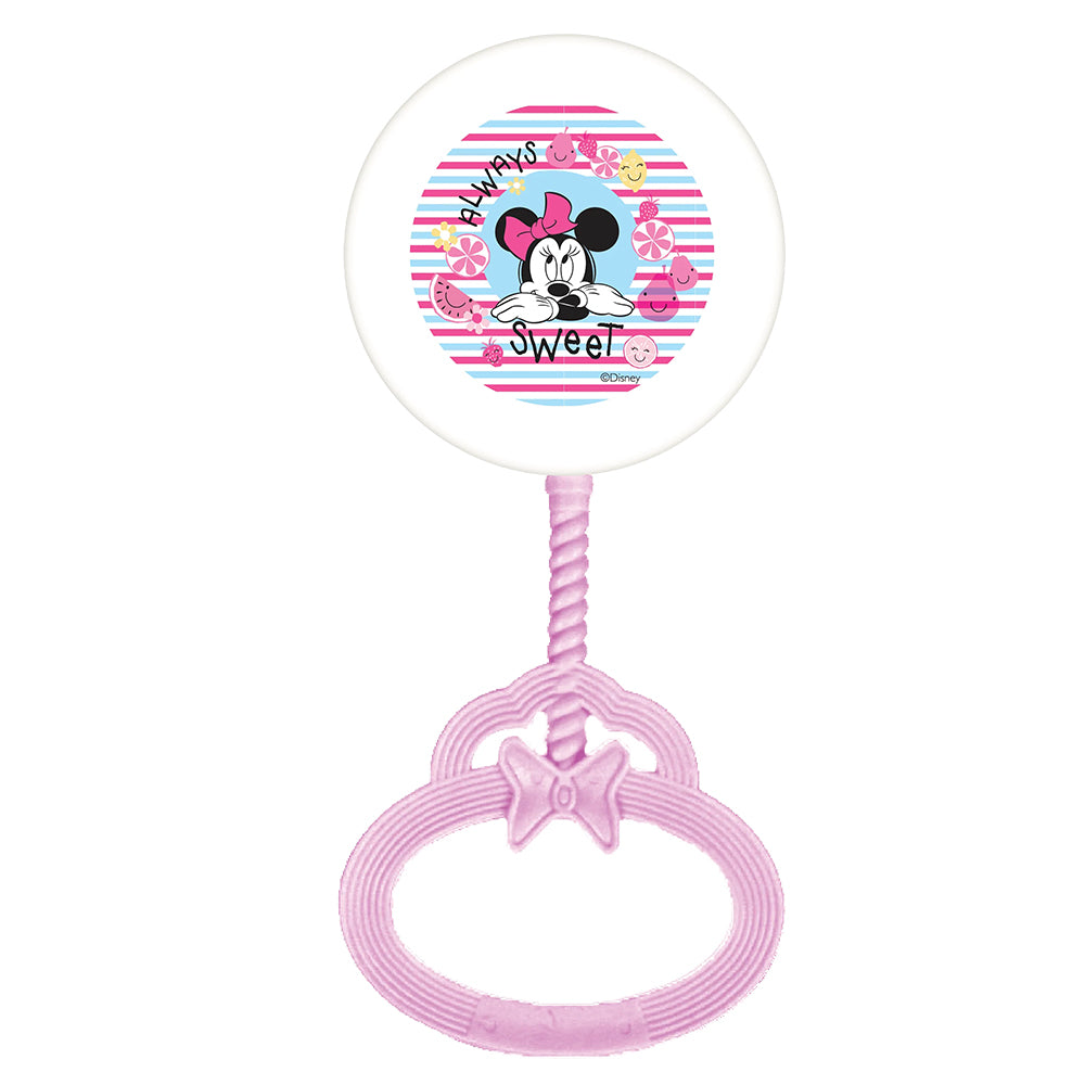 Baby Hand Shaker Rattle - Minnie Mouse (Pink)