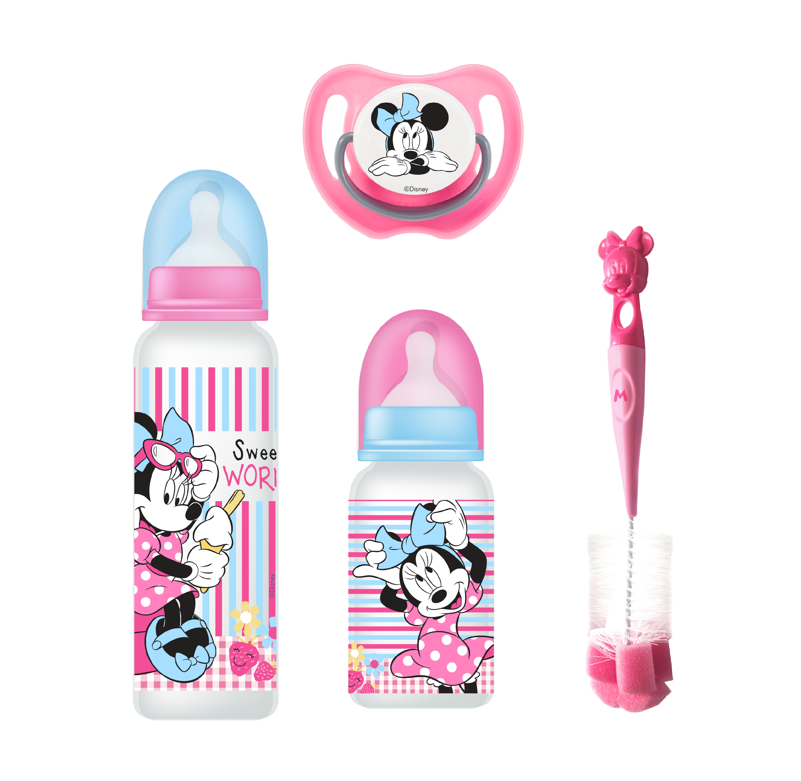 Disney - Minnie Mouse Baby Gift 4Pc-Set