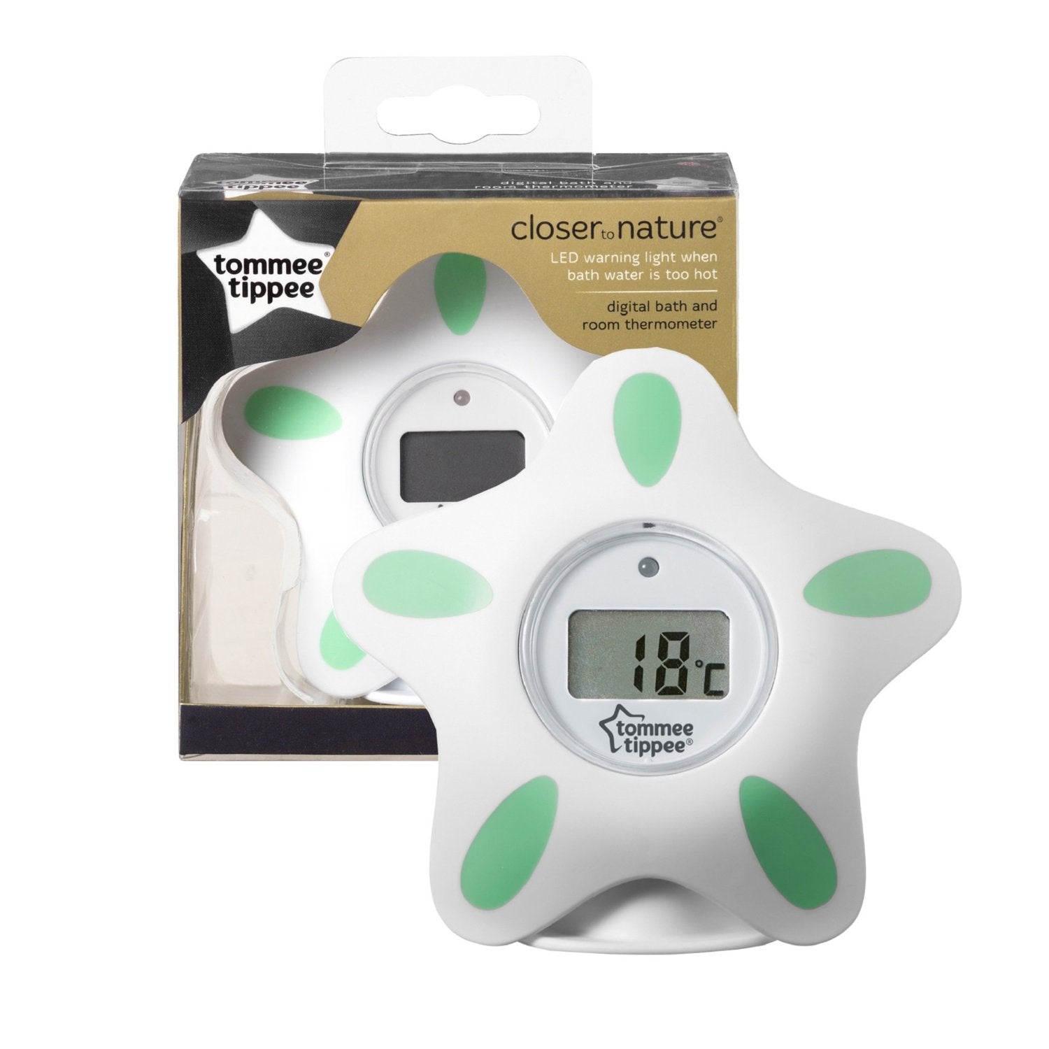 Tommee Tippee Closer to Nature Bath and Room Thermometer