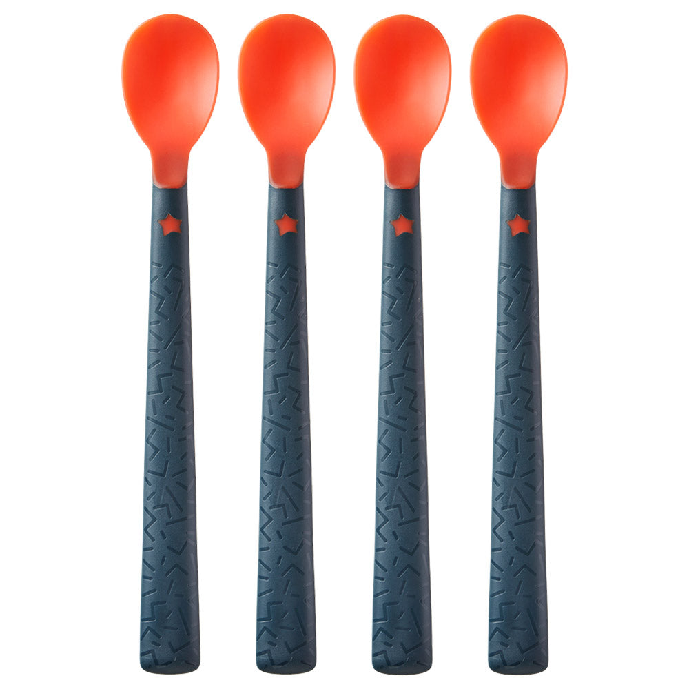 Tommee Tippee Heat Sense Soft Weaning Spoon, 4m+ (Pack of 4)