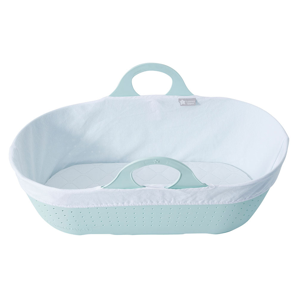 Tommee Tippee Sleepee Moses Basket & Stand (Green)