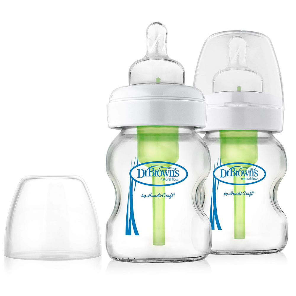 5 oz / 150 ml PP Wide-Neck "Options" Baby Bottle, 2-Pack