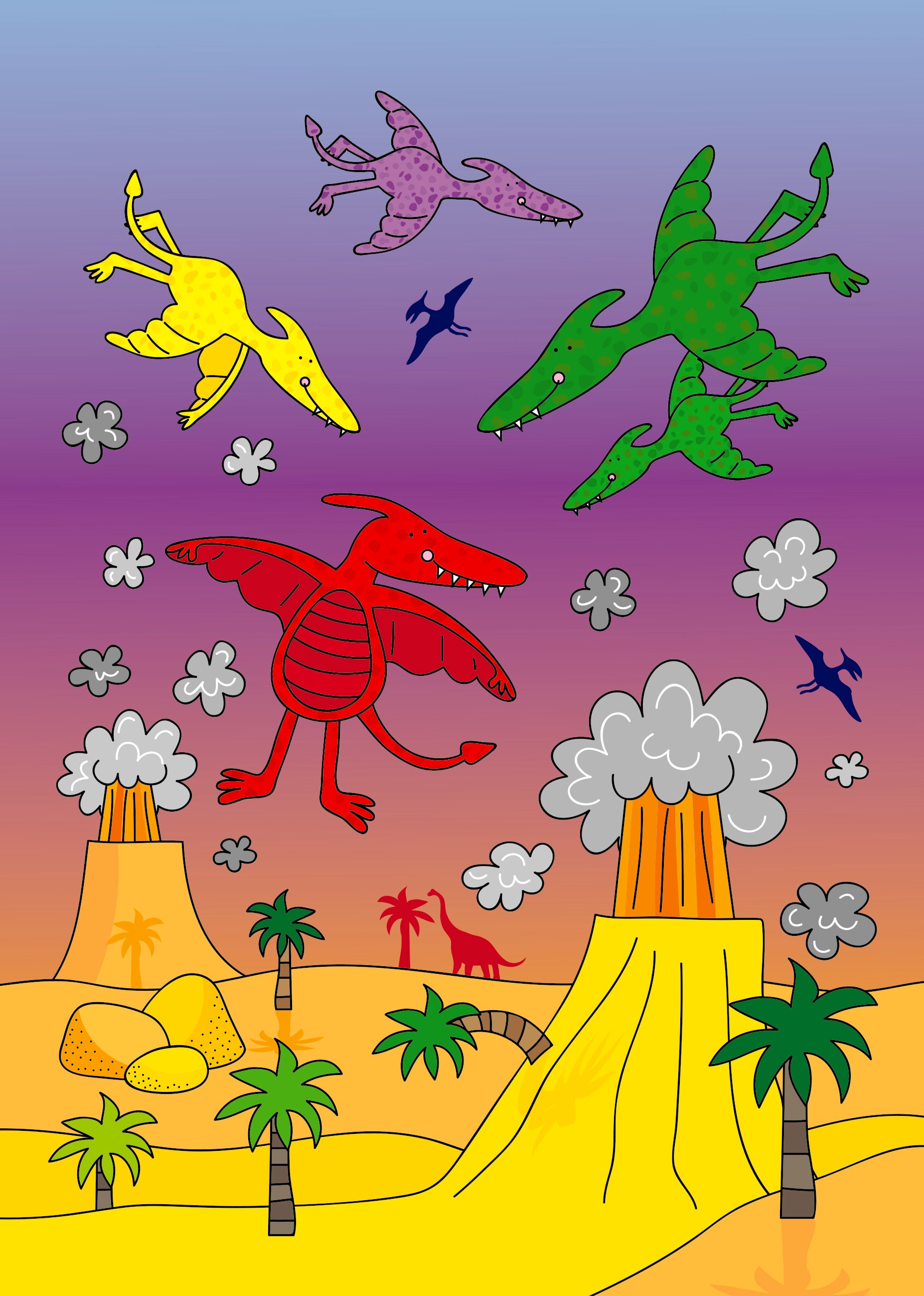 Galt - Water Magic - Dinosaurs