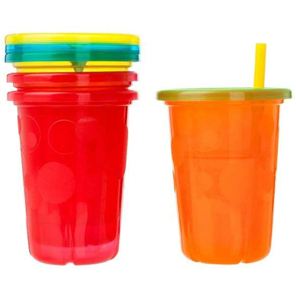 The First Years - Take And Toss 10 oz. Straw Cups (Pack of 4)
