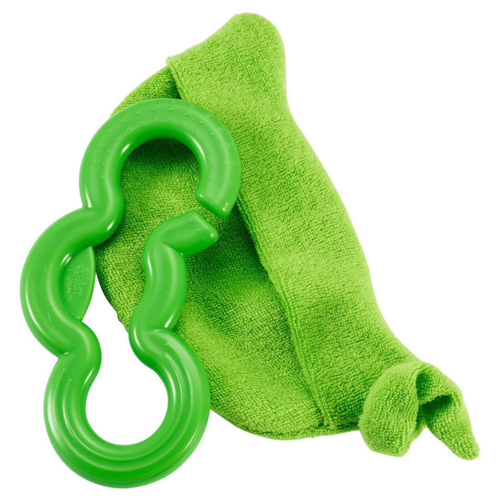 The First Years - Chilled Peas 2 in 1 Teether
