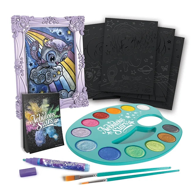 Nebulous Stars Pitch Black Art Set