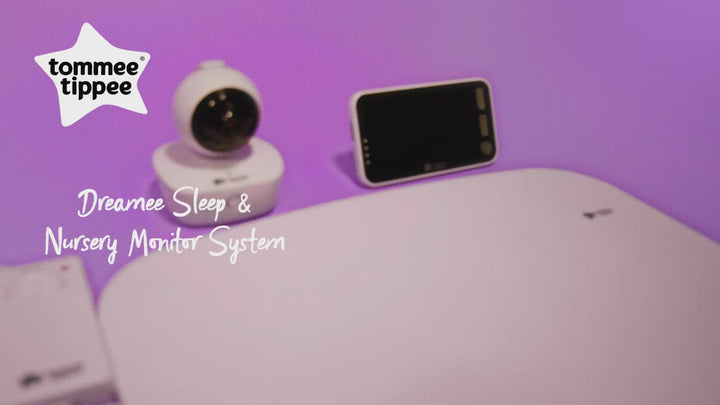 Showcasing features of Tommee Tippee Ultimate Dreamee Sleep & Nursery Baby Monitor System