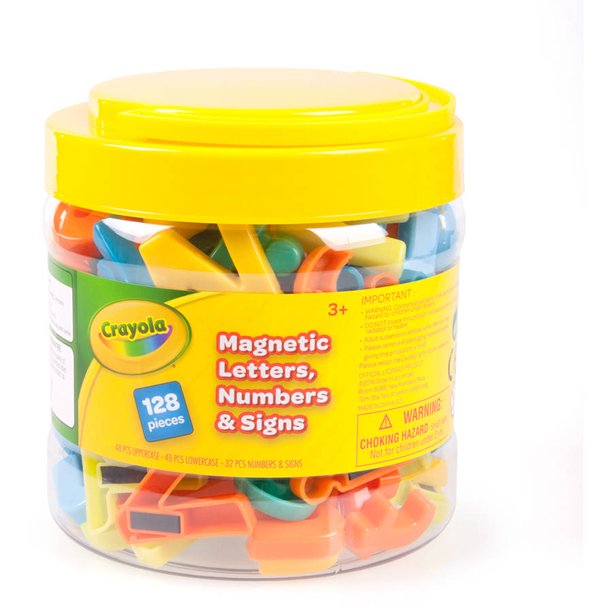 Crayola - Magnetic Letters 128 Pcs