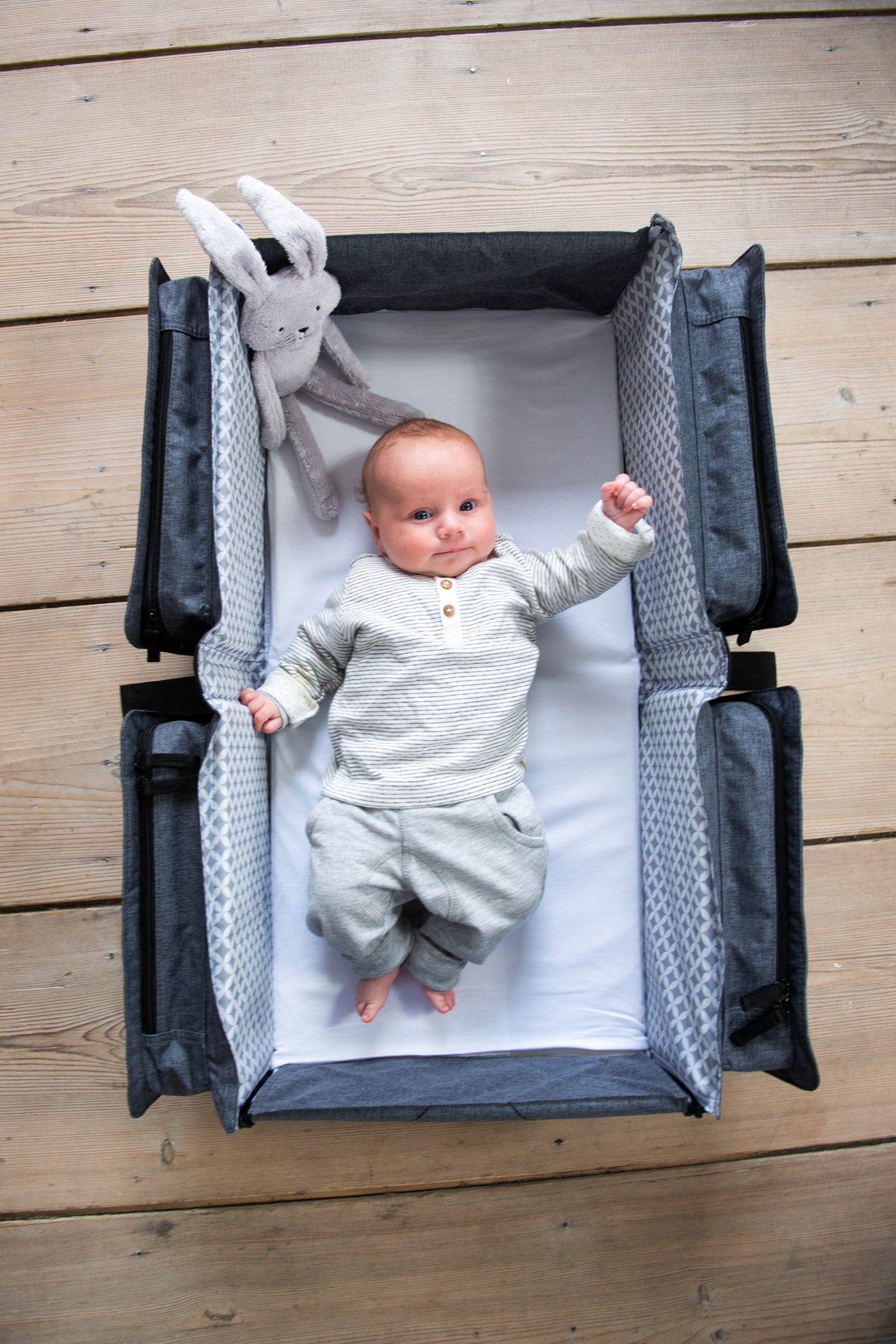 doomoo basics baby travel bag